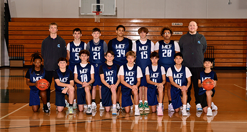 Boys JV2 Basketball Team 2024-2025